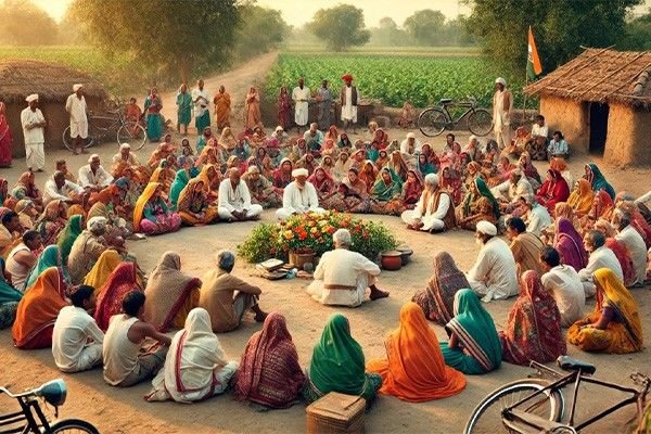 गावाचा प्रश्न सोडवणे